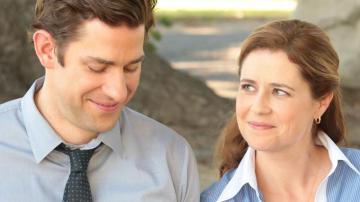 The Office Why John Krasinski Says Jim And Pam S Accidental