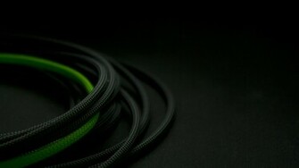 Green Black Wallpaper Computers Dark Power