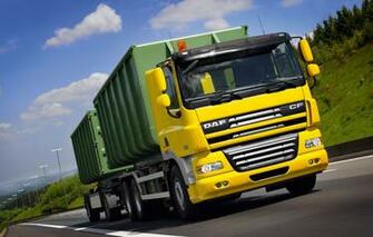 Wallpaper Truck Tractor Daf