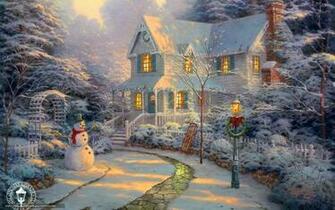 Wallpaper Christmas Sunset Snowman Track Background Holiday