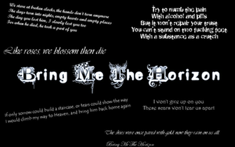 Screamo Band Collage Wallpaper Bring Me The Horizon