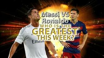 Cristiano Ronaldo Vs Lionel Messi Wallpaper