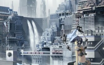 Cityscapes Futuristic Wallpaper HD