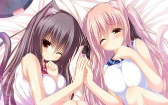 Neko Anime Couples Nekomimi Ruri Goko Kuroneko