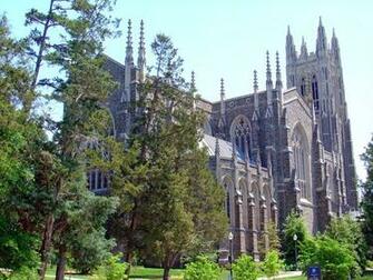 Duke University Has Buildings On Acres Ofland The Campus Is