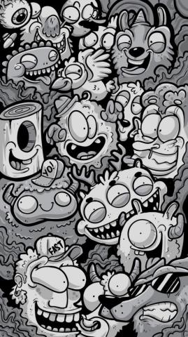 Doodle Wallpaper By Efforfake Graffiti