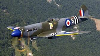 Airplanes Warbird Supermarine Spitfire Wallpaper