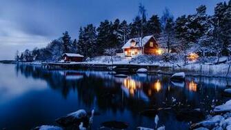 Sweden Snow Wallpaper Top Background