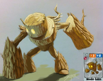Little Alchemist Wooden Golem By Artsylum