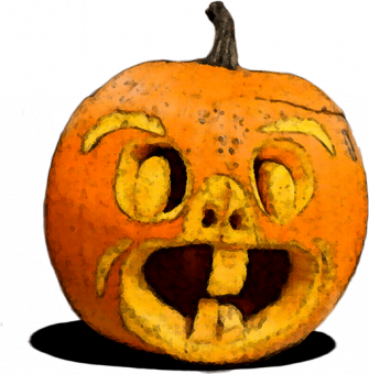 Carved Pumpkin Lantern Wallpaper