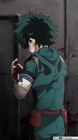 Izuku Midoriya Phone Wallpaper On