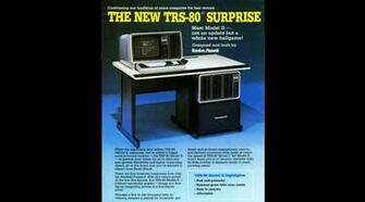 Radio Shack Trs Wallpaper Technology Hq