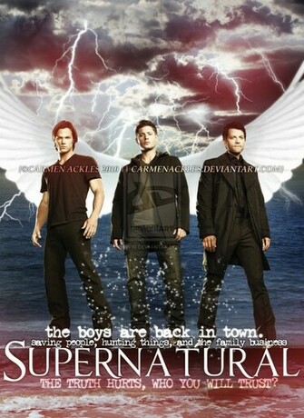 Supernatural Season Poster By Carmenackles