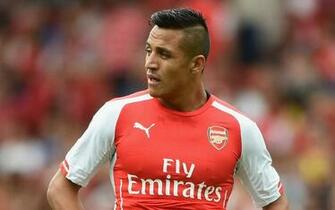 Wallpaper HD Soccer Resolutions Alexis Sanchez Arsenal
