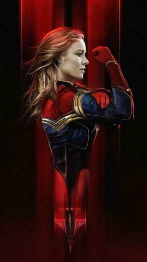 Phones Wallpaper Captain Marvel Phone HD