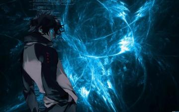 Leonardo Watch Anime Blue Eyes Boys Kekkai
