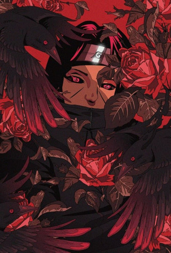 Naruto Anime Uchiha Itachi HD Wallpaper
