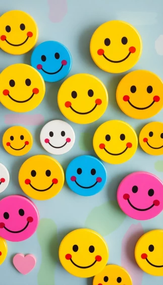 Cute Smiley Face Wallpaper
