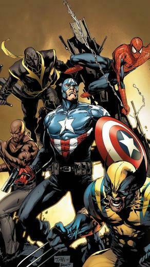 Aa89 Wallpaper Avengers New Illust Comics