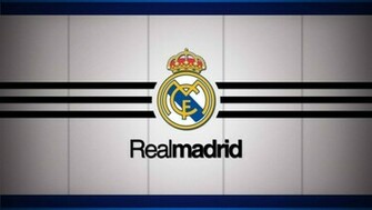 Real Madrid Logo Wallpaper HD Background Image
