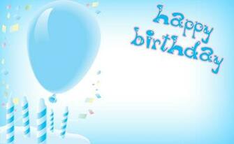 BirtHDay Balloon Background Boy