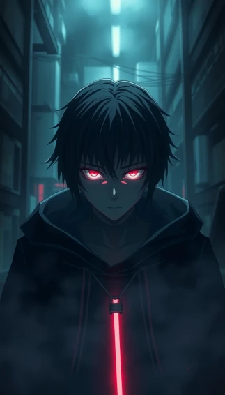 Dark Anime Icons Wallpaper
