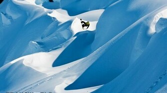 Mountains Snow Snowboarding HD
