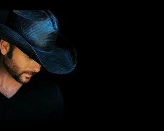 Tim Mcgraw In Black Hat Wallpaper