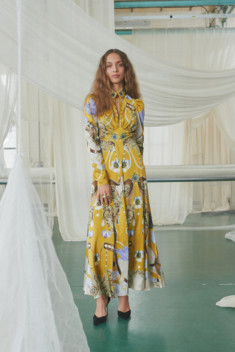 Temperley London Takes Us On A Stylish Journey In This Collection Wallpaper