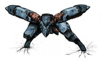 Metal Gear Ray V2 Coloured By Solidalexei