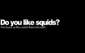 Animals Humor Funny Squid HD Wallpaper