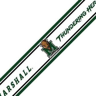 Ncaa Marshall Thundering Herd Prepasted Wallpaper Border Contemporary