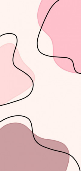 Soft Aesthetic Wallpaper Pink iPad Line