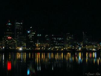 Portland Night Skyline