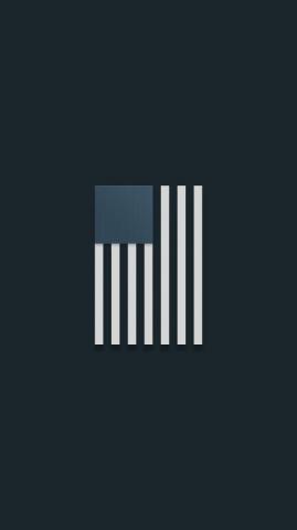 Dark American Flag iPhone Wallpaper