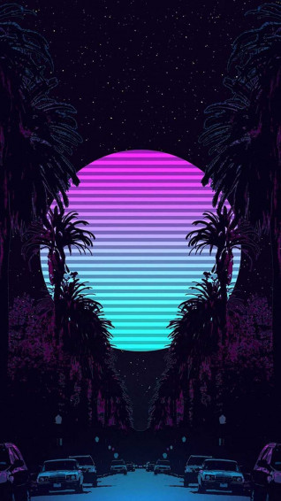 Aesthetic Neon Wallpaper iPhone