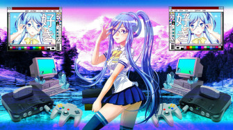 Anime E Girl Aesthetic Pfp Wallpaper