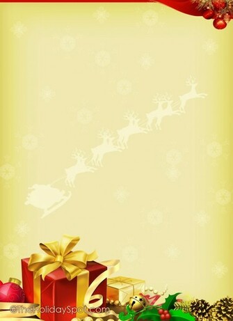 Christmas Printouts Stationery And Letterheads