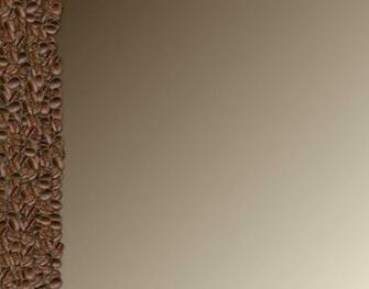 Coffee Beans Powerpoint Background Ppt