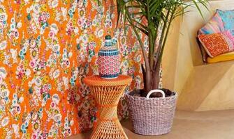 70s Wallpaper Retro Revival Orange For Maximum