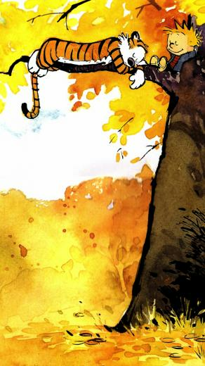 Calvin And Hobbes iPhone