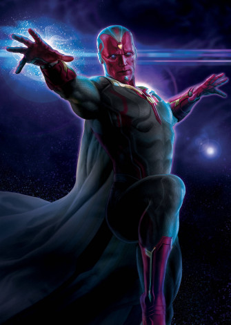 Vision Artwork 4k Marvel iPhone Wallpaper