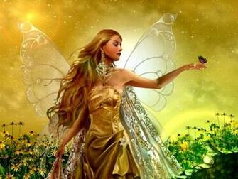 Desktop Wallpaper Fairy And Butterfly Angel In HD