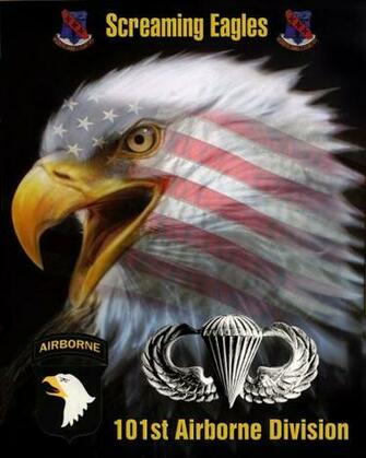 101st Airborne Logo With Eagle And