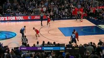 Luka Doncic With An Important Miss Vs Sacramento Kings In The