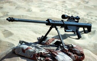 Weapons Barrett M82 Sniper Rifle Wallpaper