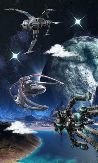 Star Space Wars Live Wallpaper Screenshot