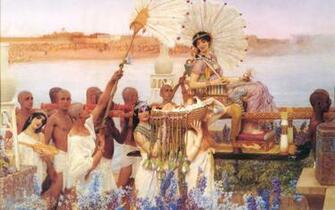 Wallpaper Painting Egypt Litter Theme Situations