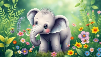 Baby Elephant Wallpaper