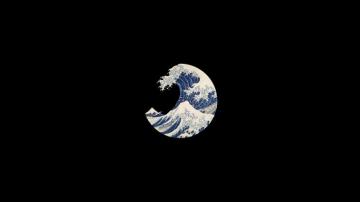 Edited Version Of The Great Wave Off Kanagawa